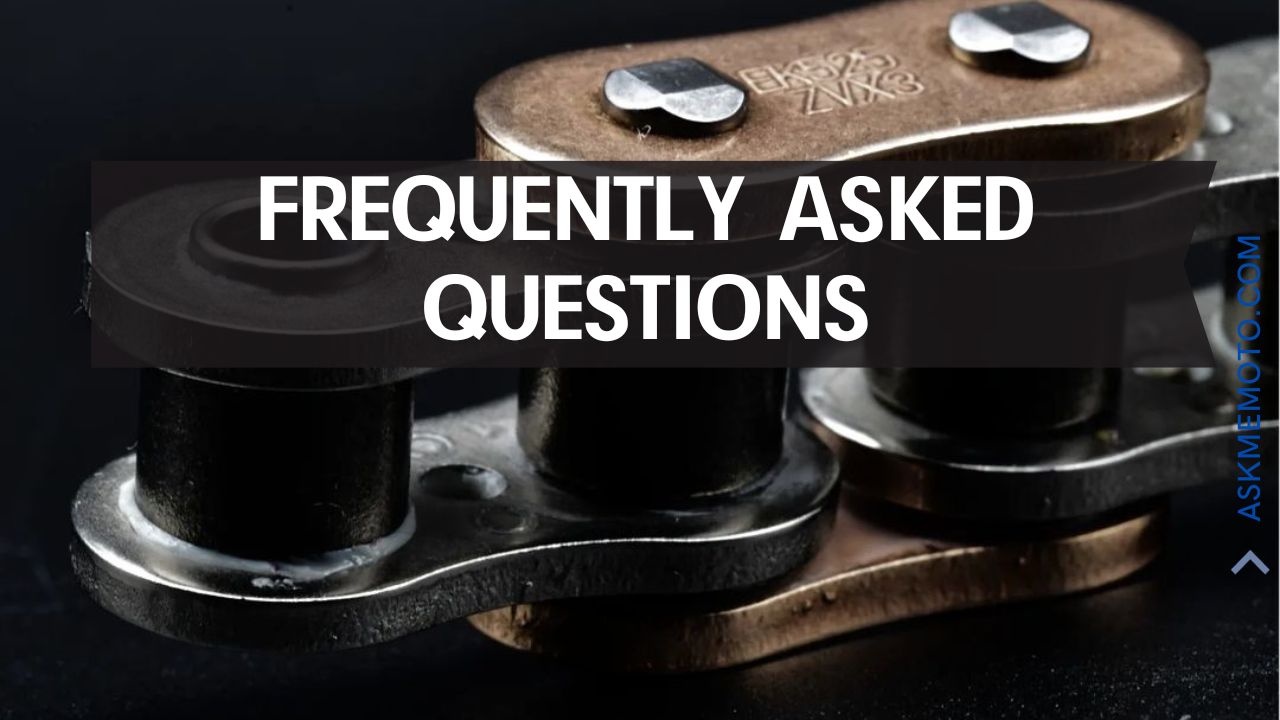 Frequently Asked Questions motorcycle chain install